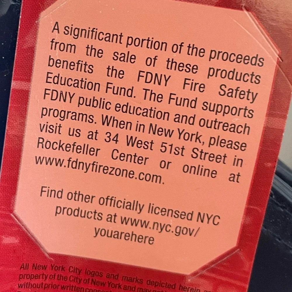 NWT Fire Dept City of NY - FDNY Navy Tote - Picture 12 of 14